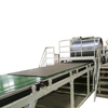O corte de água é usado na linha de produção de processamento de placas de fibrocimento