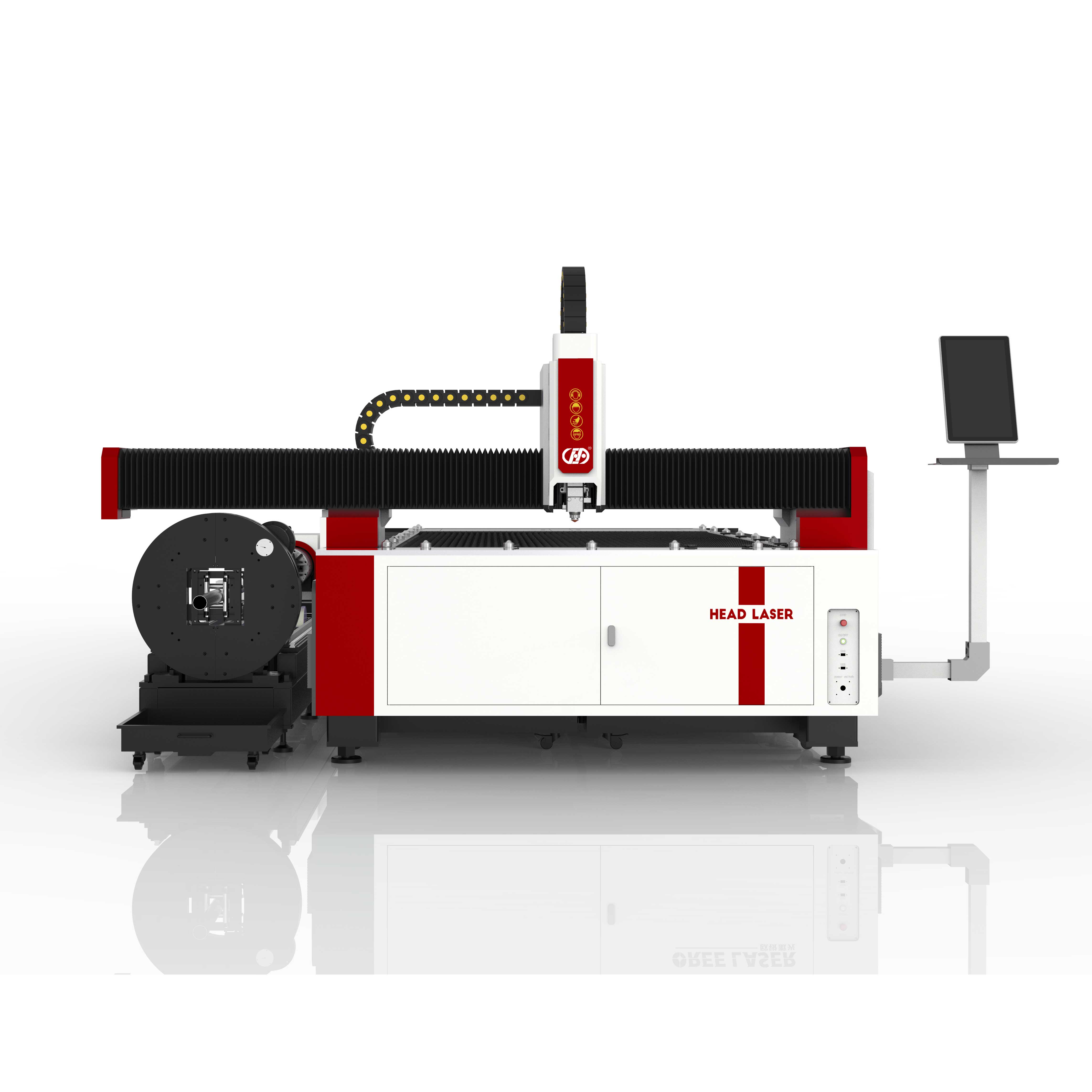 Máquina de corte a laser de fibra a laser de alta velocidade (1000W-6000W) com CE/FDA